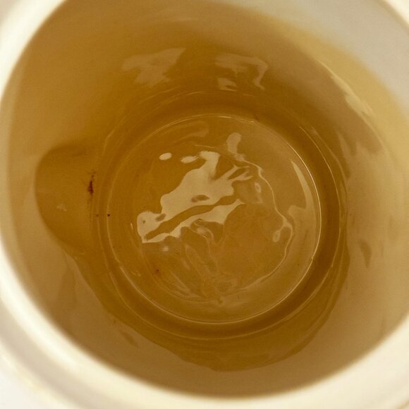 Style House Japan Ironstone Monterrey Brown Coffee Teapot Tall Pitcher Lid Vtg - Picture 11 of 15